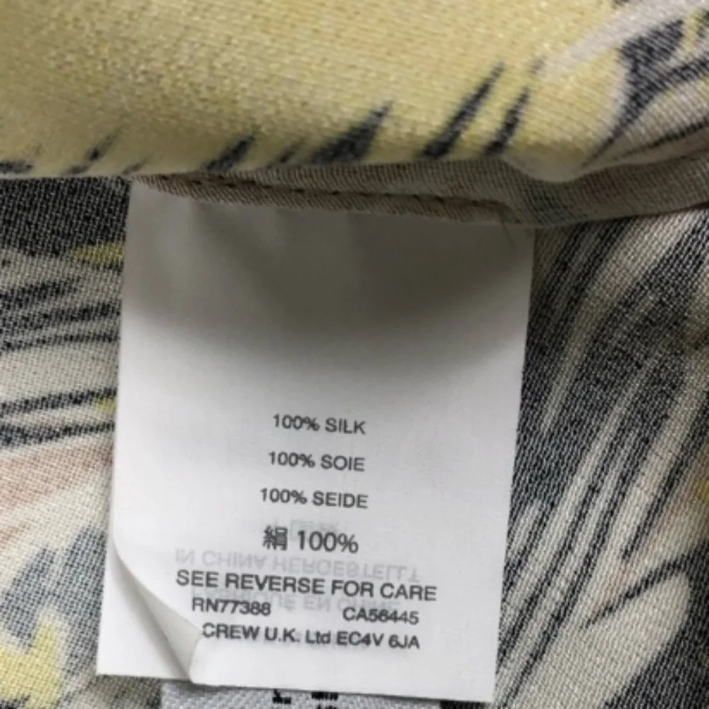 J. Crew yellow tan